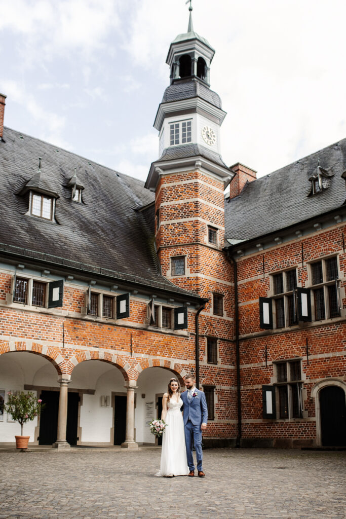 Brautpaarfoto Schloss Reinbek Stefanie Baars